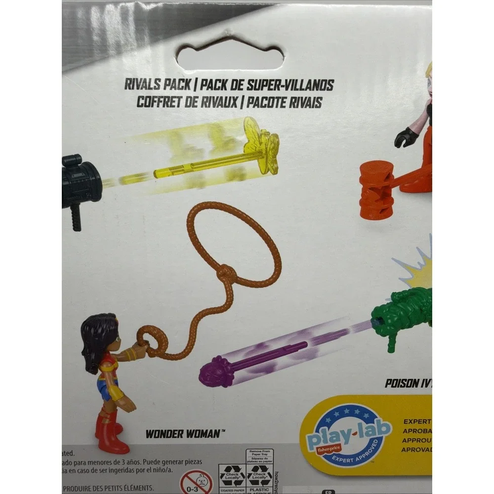 DC Super Friends Figure Set Wonder‎ Woman Harley Quinn Poison Ivy Bumblebee